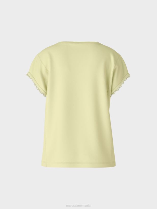 top cu dantelă Marc Cain respirație moale îmbrăcăminte 4826HH1415