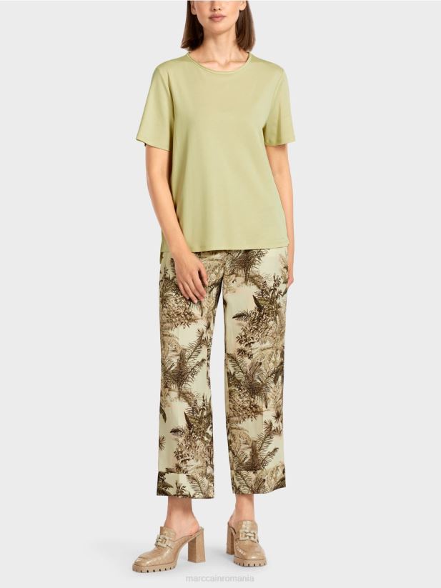 top din bumbac elastic Marc Cain respirație moale îmbrăcăminte 4826HH1420