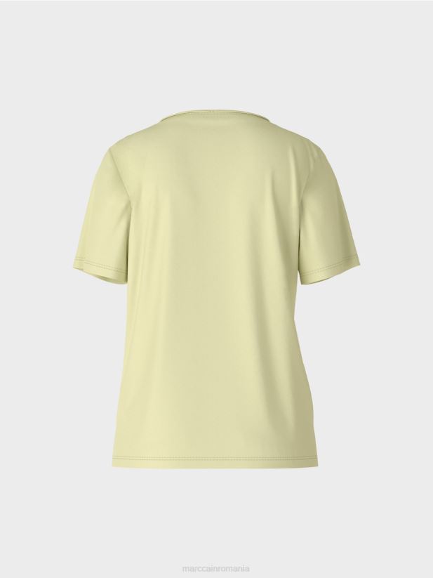 top din bumbac elastic Marc Cain respirație moale îmbrăcăminte 4826HH1420