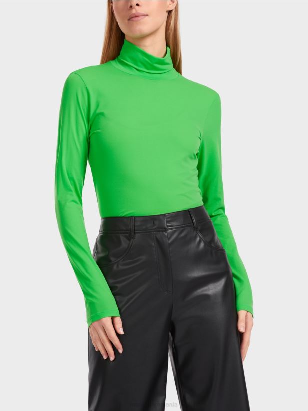 tricou cu gat rulat Marc Cain verde măr închis îmbrăcăminte 4826HH1253