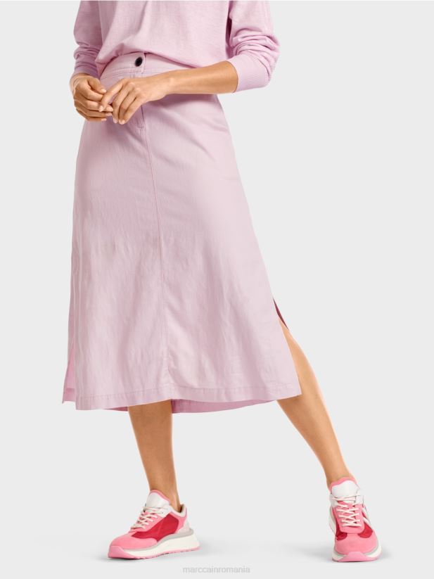 fusta evazata Marc Cain lavandă ușoară îmbrăcăminte 4826HH489