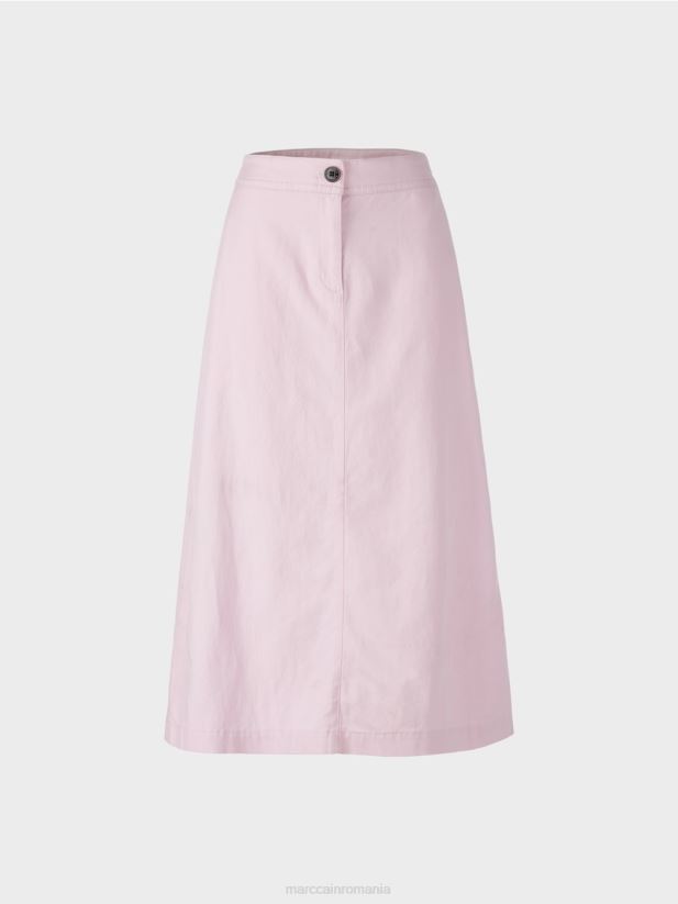 fusta evazata Marc Cain lavandă ușoară îmbrăcăminte 4826HH489