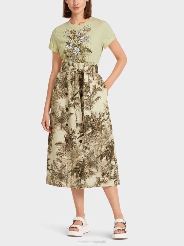 fusta pana la gambe Marc Cain respirație moale îmbrăcăminte 4826HH493