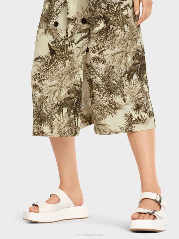 fusta pana la gambe Marc Cain respirație moale îmbrăcăminte 4826HH493