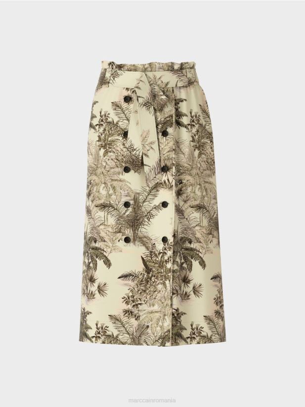 fusta pana la gambe Marc Cain respirație moale îmbrăcăminte 4826HH493