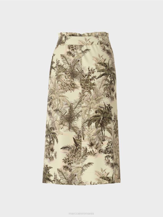 fusta pana la gambe Marc Cain respirație moale îmbrăcăminte 4826HH493