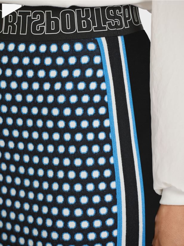 fusta \"tricotata in germania\" Marc Cain negru îmbrăcăminte 4826HH507