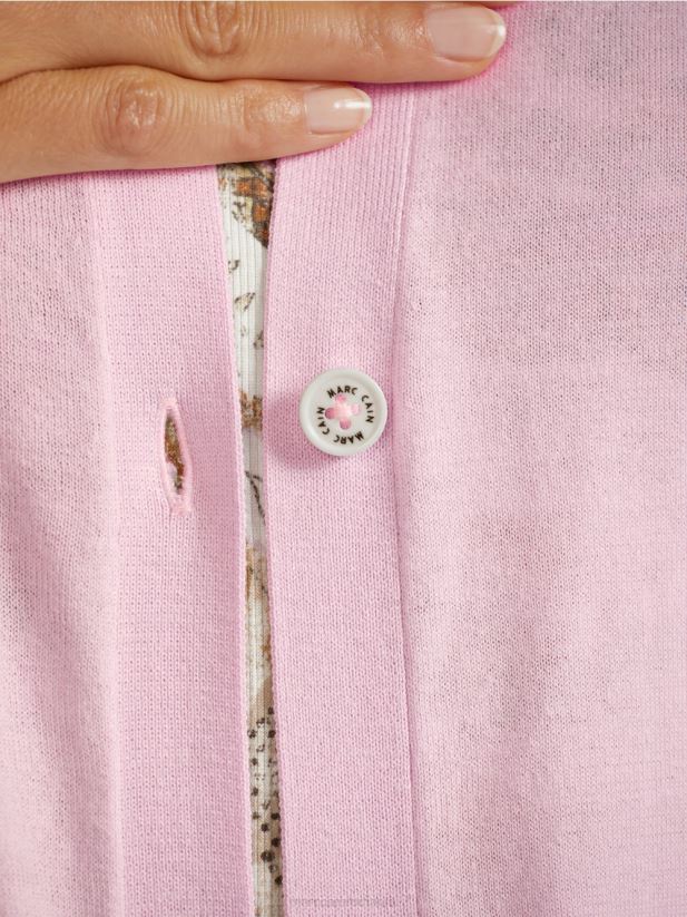 cardigan cu glugă Marc Cain lavandă ușoară îmbrăcăminte 4826HH391