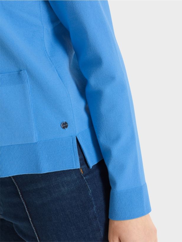 cardigan „regândește împreună”. Marc Cain azur îmbrăcăminte 4826HH449