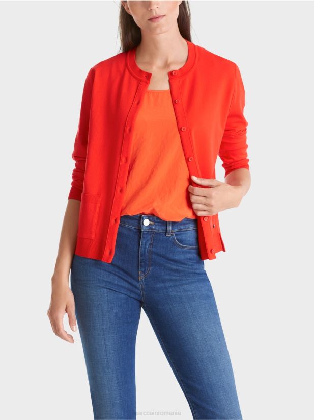cardigan „regândește împreună” Marc Cain campari îmbrăcăminte 4826HH350