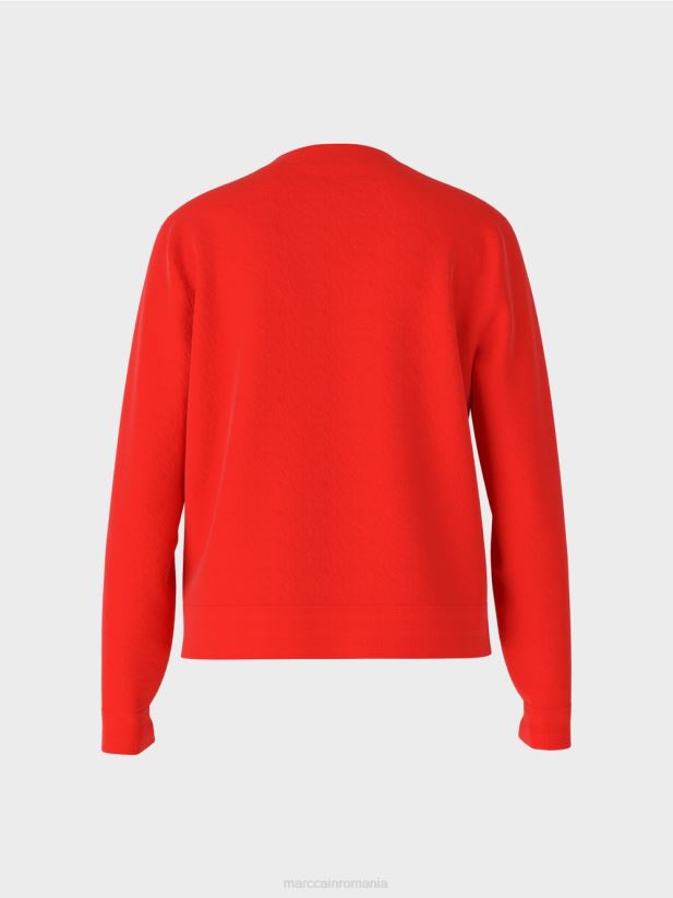 cardigan „regândește împreună” Marc Cain campari îmbrăcăminte 4826HH350