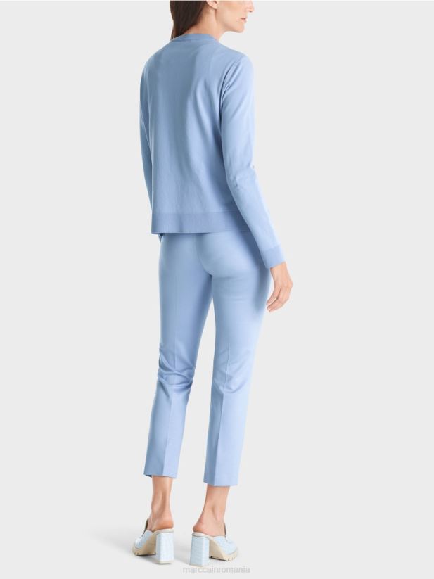 cardigan „regândește împreună” Marc Cain cer întunecat de vară îmbrăcăminte 4826HH352