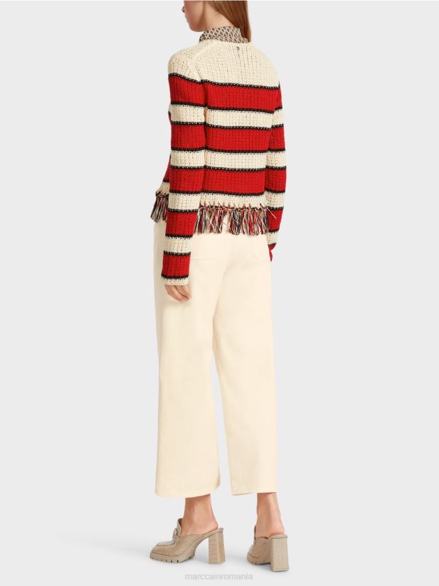 cardigan „regândește împreună”. Marc Cain cremă îmbrăcăminte 4826HH355