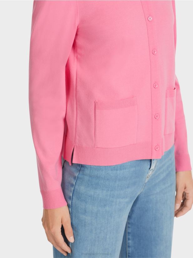 cardigan „regândește împreună”. Marc Cain roz aprins îmbrăcăminte 4826HH448