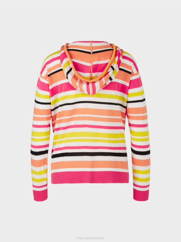 cardigan sportiv cu dungi Marc Cain var usor îmbrăcăminte 4826HH367