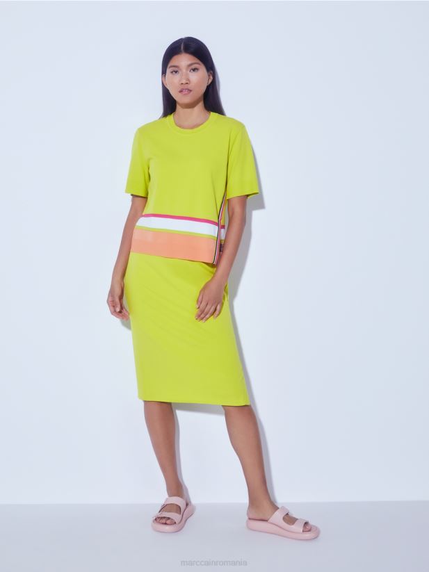 cardigan sportiv cu dungi Marc Cain var usor îmbrăcăminte 4826HH367