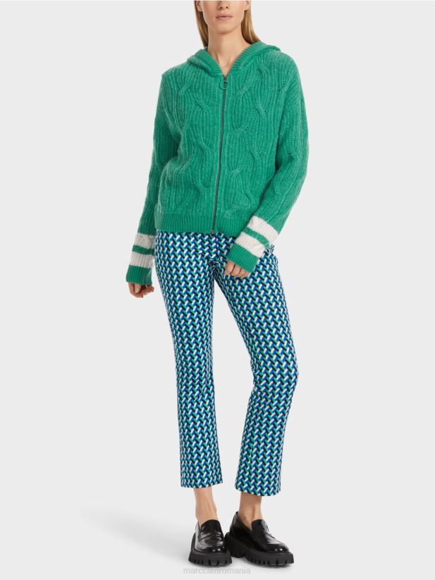 cardigan "tricotat in germania" Marc Cain smalț îmbrăcăminte 4826HH306