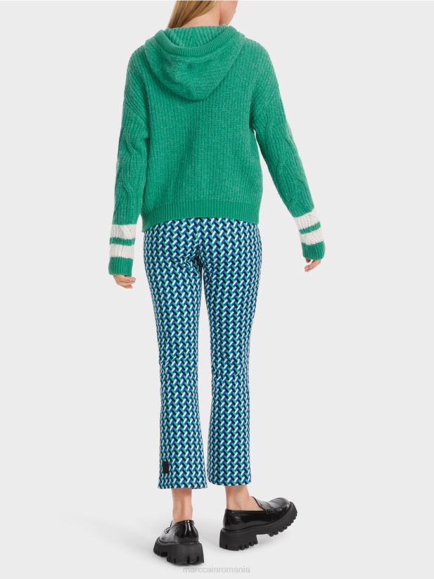 cardigan \"tricotat in germania\" Marc Cain smalț îmbrăcăminte 4826HH306