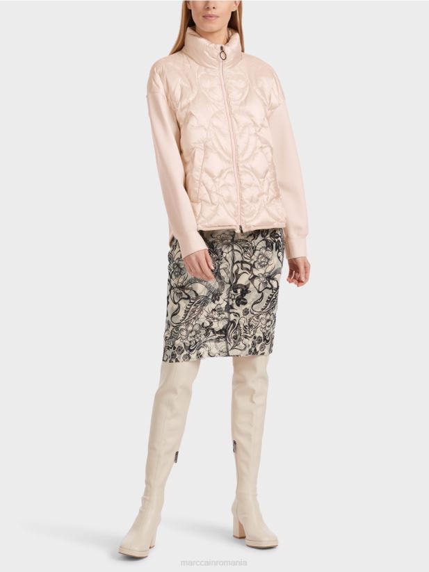 geacă căptușită „rethink together”. Marc Cain floare de migdal îmbrăcăminte 4826HH304