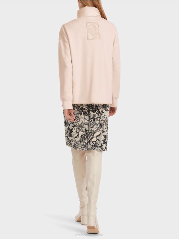 geacă căptușită „rethink together”. Marc Cain floare de migdal îmbrăcăminte 4826HH304