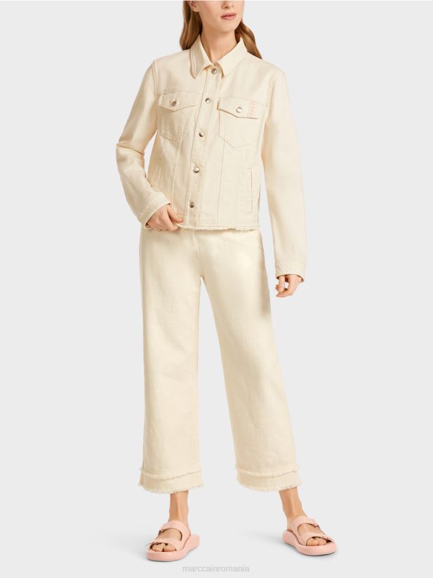 geaca imprimata „rethink together”. Marc Cain lenjerie moale îmbrăcăminte 4826HH370