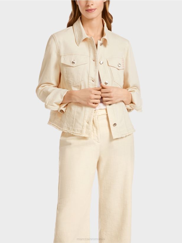 geaca imprimata „rethink together”. Marc Cain lenjerie moale îmbrăcăminte 4826HH370