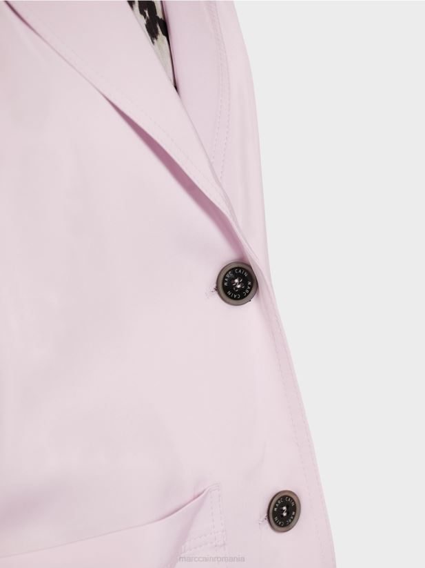 jachetă blazer cu mâneci suflecate Marc Cain lavandă ușoară îmbrăcăminte 4826HH390