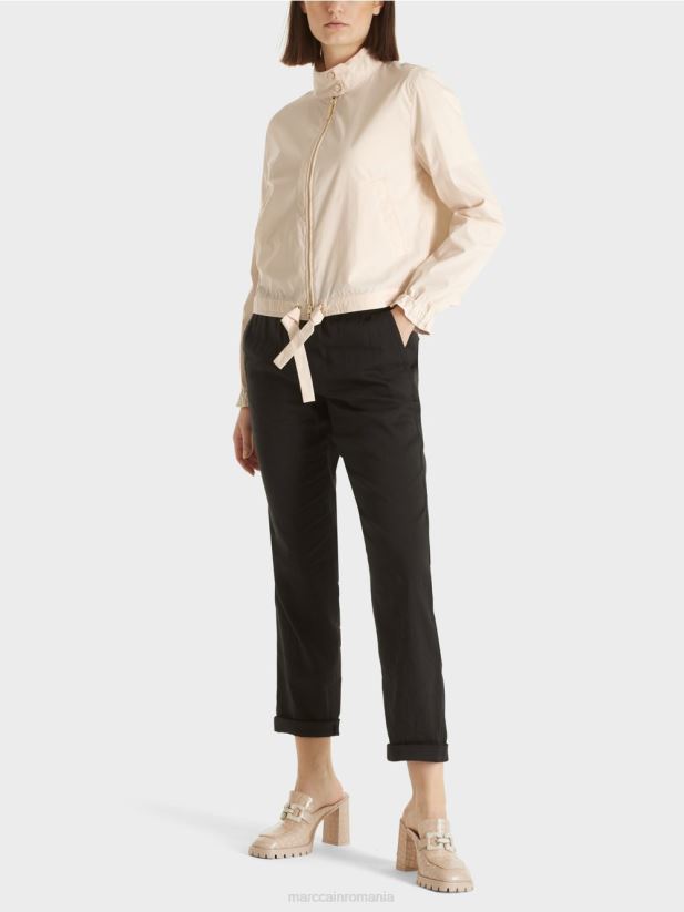 jachetă blouse ușoară Marc Cain cremă îmbrăcăminte 4826HH354