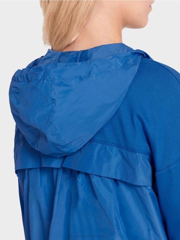 jachetă casual din amestec de țesături Marc Cain parașutist nou îmbrăcăminte 4826HH364