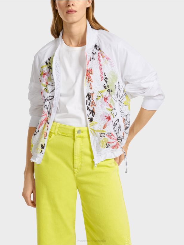 jachetă cu inserții colorate Marc Cain var usor îmbrăcăminte 4826HH372