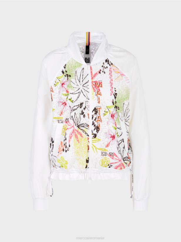 jachetă cu inserții colorate Marc Cain var usor îmbrăcăminte 4826HH372