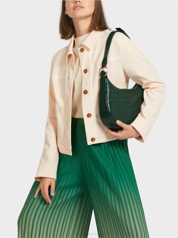 jachetă din denim „rethink together”. Marc Cain cremă îmbrăcăminte 4826HH432