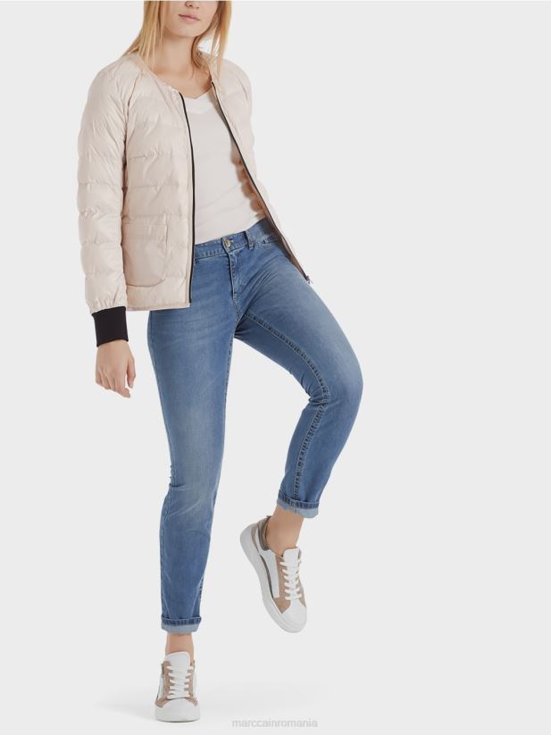 geacă de exterior căptușită Marc Cain floare de migdal îmbrăcăminte 4826HH302