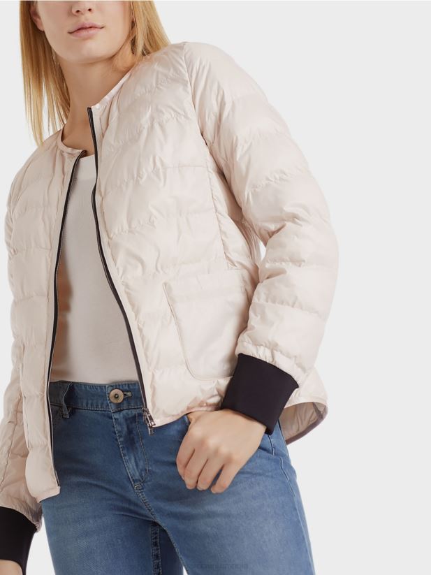 geacă de exterior căptușită Marc Cain floare de migdal îmbrăcăminte 4826HH302