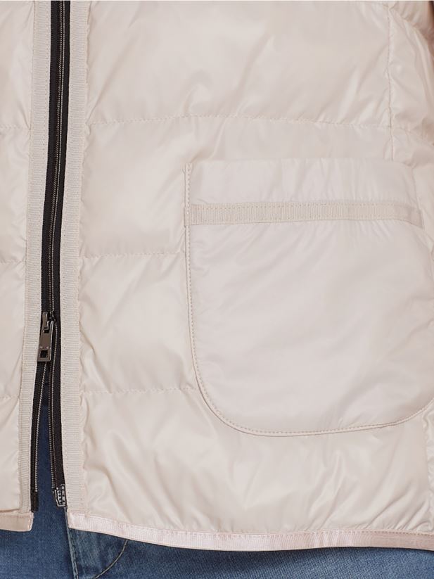 geacă de exterior căptușită Marc Cain floare de migdal îmbrăcăminte 4826HH302