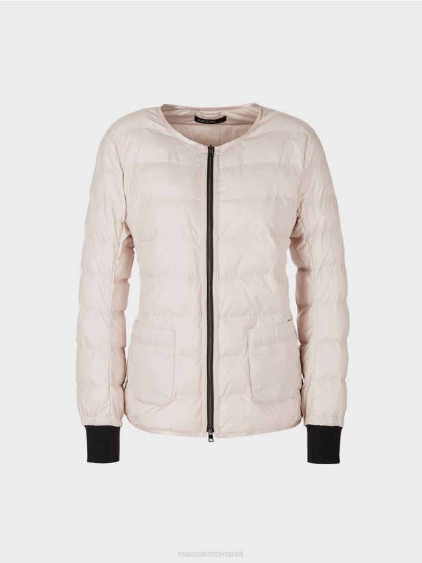 geacă de exterior căptușită Marc Cain floare de migdal îmbrăcăminte 4826HH302