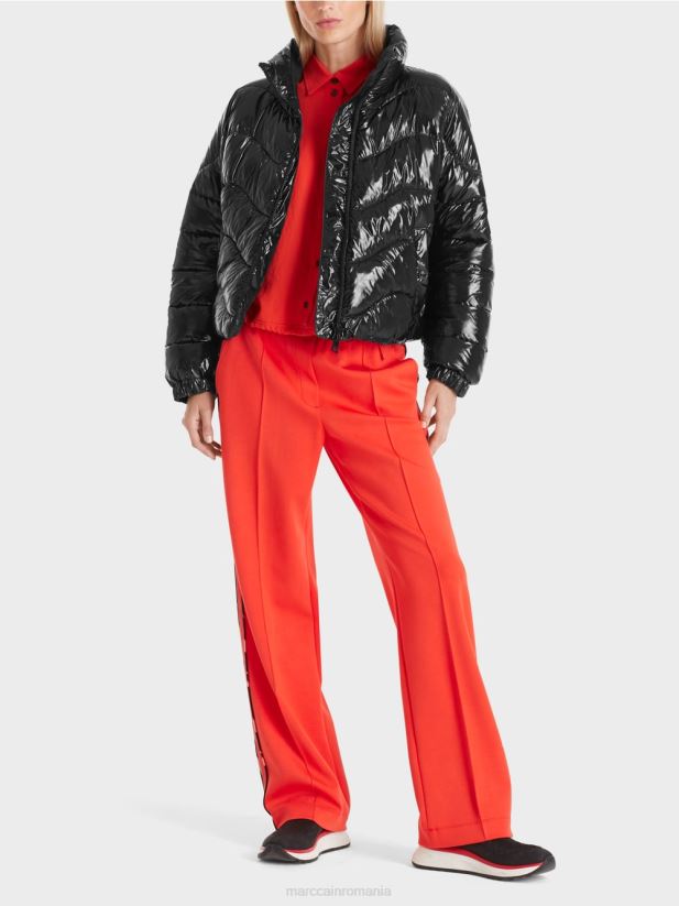 geacă matlasată cu 3m thinsulate Marc Cain negru îmbrăcăminte 4826HH243