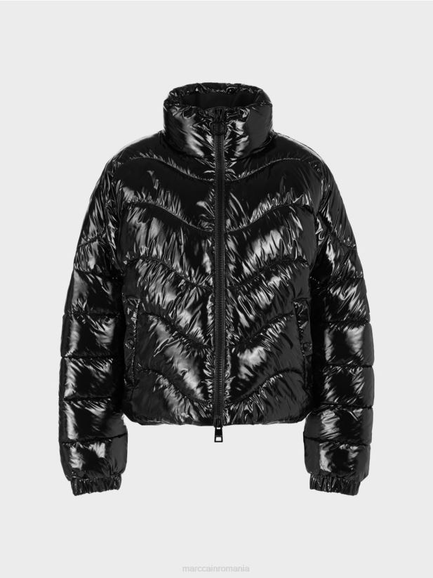 geacă matlasată cu 3m thinsulate Marc Cain negru îmbrăcăminte 4826HH243