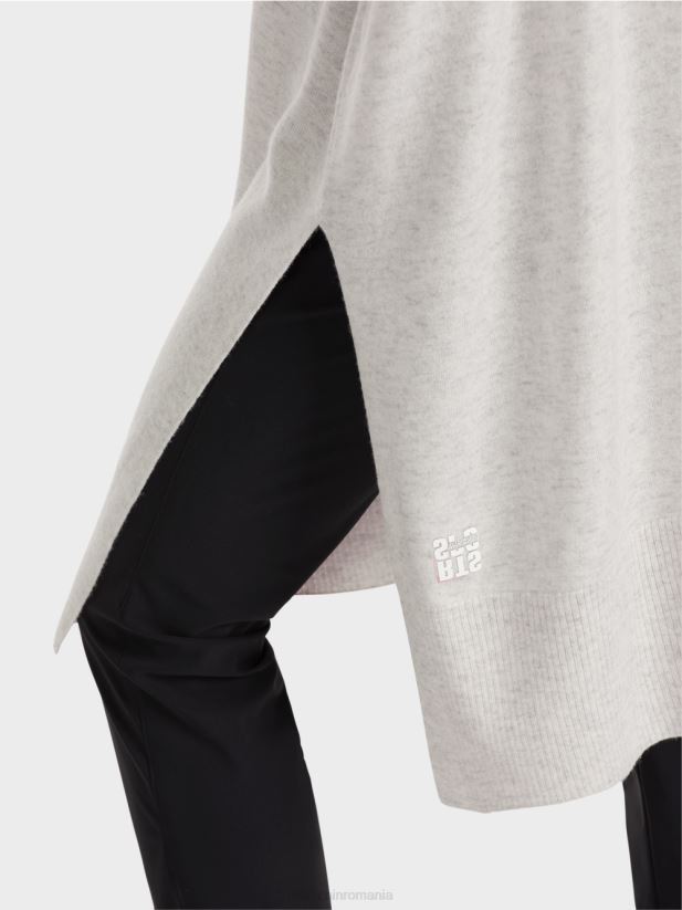 hanorac „rethink together”. Marc Cain gri argintiu îmbrăcăminte 4826HH259