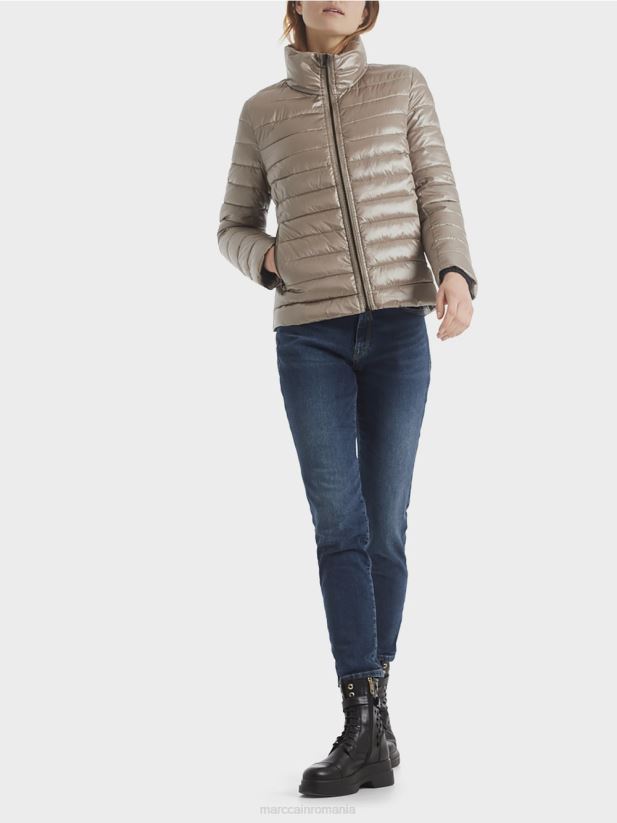 jachetă cu izolație thinsulate de 3m Marc Cain cupru pur îmbrăcăminte 4826HH303