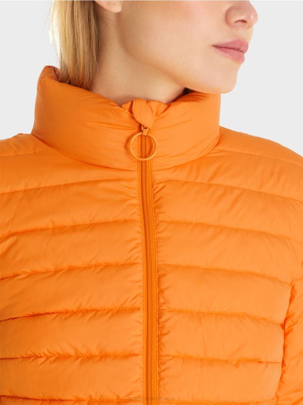 jachetă cu izolație thinsulate de 3m Marc Cain portocaliu deschis îmbrăcăminte 4826HH284