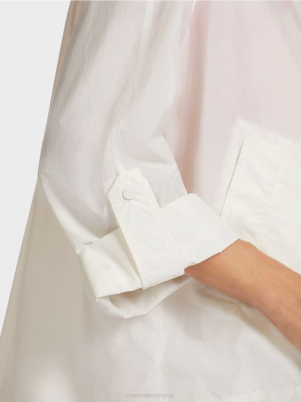 jachetă de exterior „regândește împreună”. Marc Cain aproape alb îmbrăcăminte 4826HH277