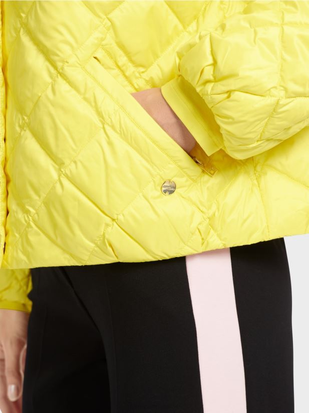 jachetă de exterior „regândește împreună”. Marc Cain lămâie moale îmbrăcăminte 4826HH269
