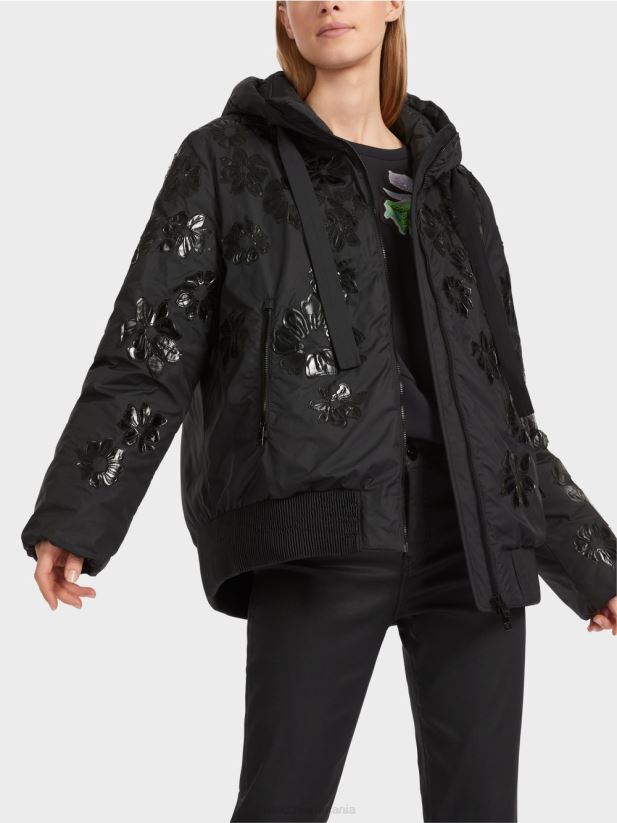 jachetă de exterior „regândește împreună”. Marc Cain negru îmbrăcăminte 4826HH233