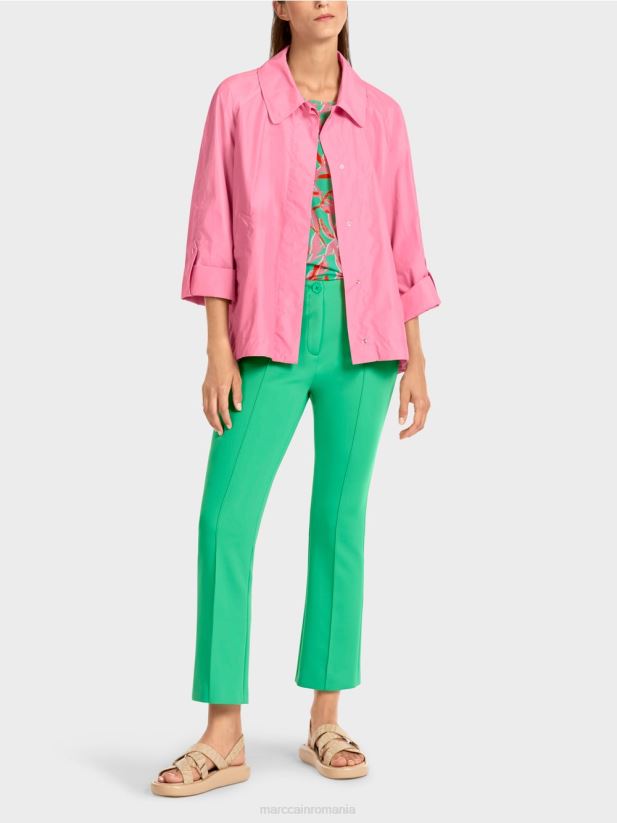 jachetă de exterior „regândește împreună”. Marc Cain roz aprins îmbrăcăminte 4826HH276