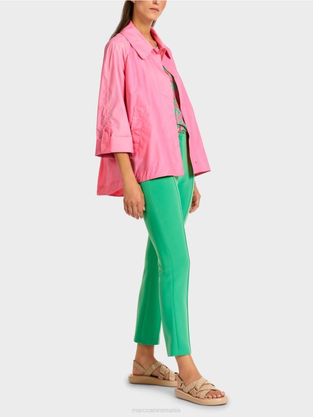 jachetă de exterior „regândește împreună”. Marc Cain roz aprins îmbrăcăminte 4826HH276