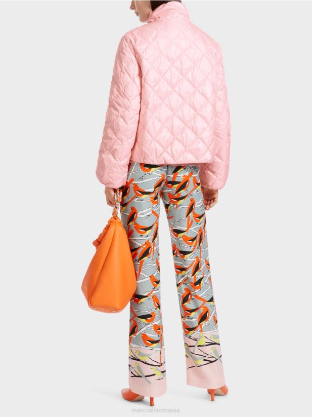 jachetă de exterior „regândește împreună”. Marc Cain roz pudra moale îmbrăcăminte 4826HH268