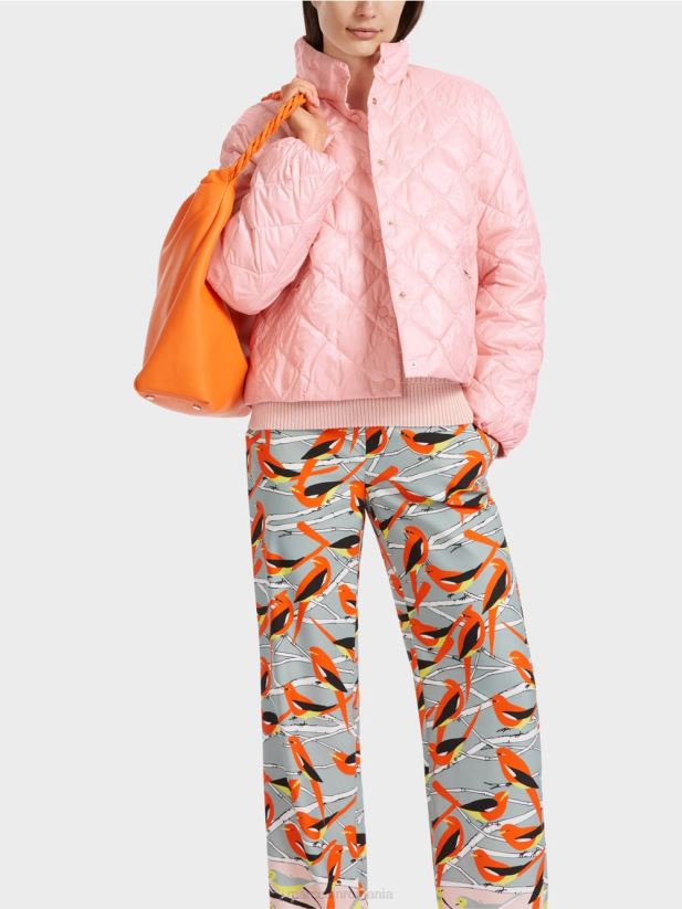 jachetă de exterior „regândește împreună”. Marc Cain roz pudra moale îmbrăcăminte 4826HH268