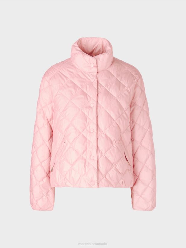 jachetă de exterior „regândește împreună”. Marc Cain roz pudra moale îmbrăcăminte 4826HH268