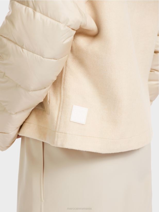 jacheta de exterior cu izolatie de 3m Marc Cain piatra usoara îmbrăcăminte 4826HH261